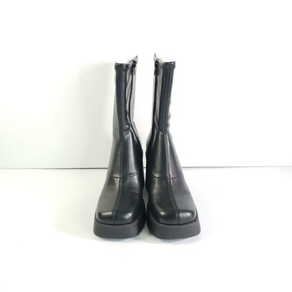 Steve Madden Klayton Ankle Boots Black - FCM12 - Picture 4 of 10